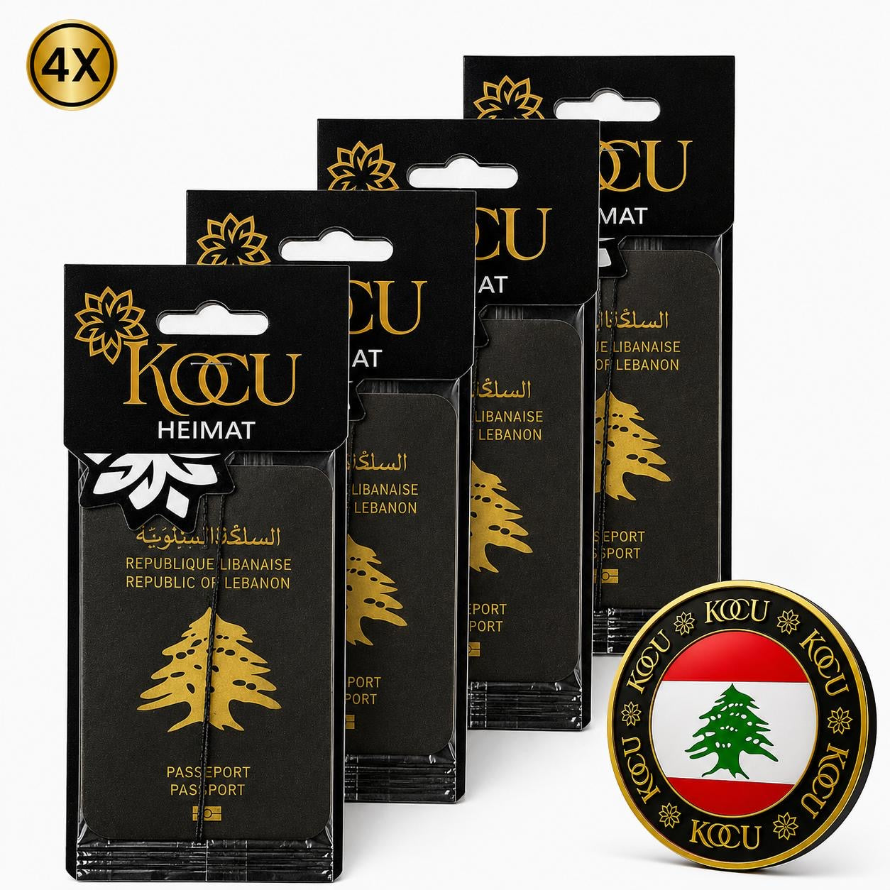 Duftbaum Libanon -KOCU 4er Pack