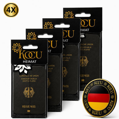 Duftbaum Deutschland -KOCU 4er Pack