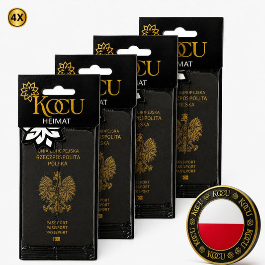Duftbaum Polen -KOCU 4er Pack