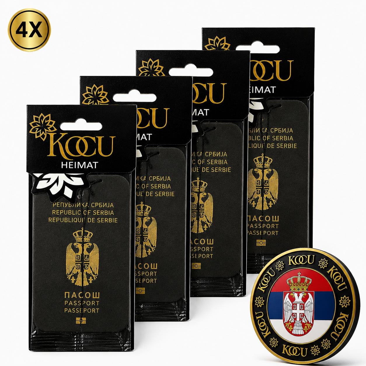 Duftbaum Serbien -KOCU 4er Pack