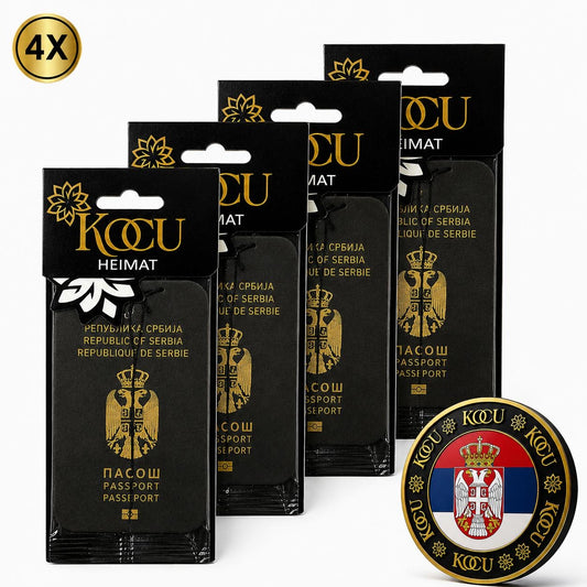 Duftbaum Serbien -KOCU 4er Pack